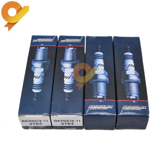 4pcs 6pcs BKR6EIX-11 BKR6EIX11 IRIDIUM Spark Plug For TOYOTA ACURA CHEVROLET ISUZU LEXUS MITSUBISHI