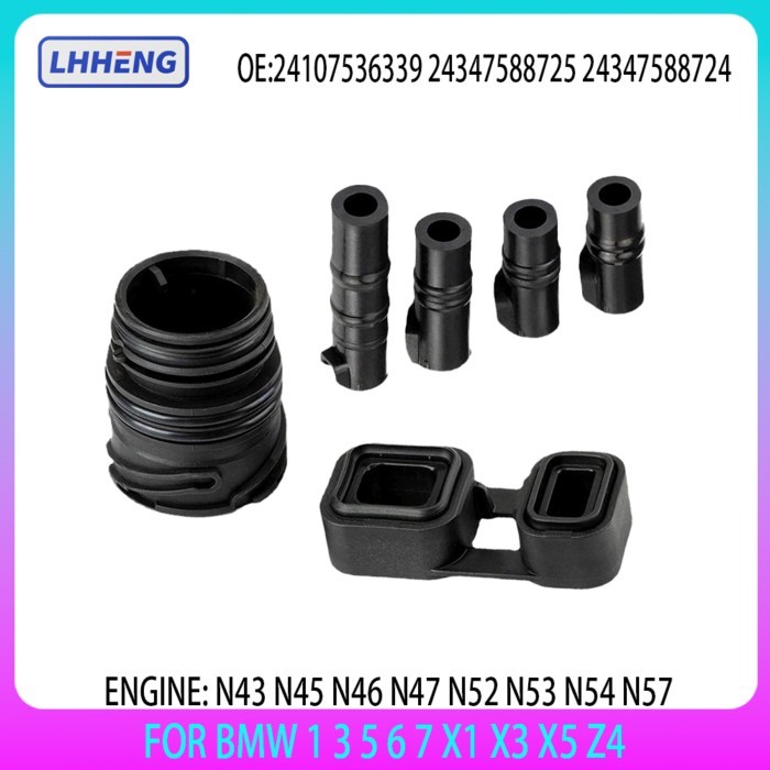 6PCS 6HP19 6HP21 Transmission Sealing tube Valve Body Sleeve Seal kit For BMW 1 3 5 6 7 X1 X3 X5 Z4