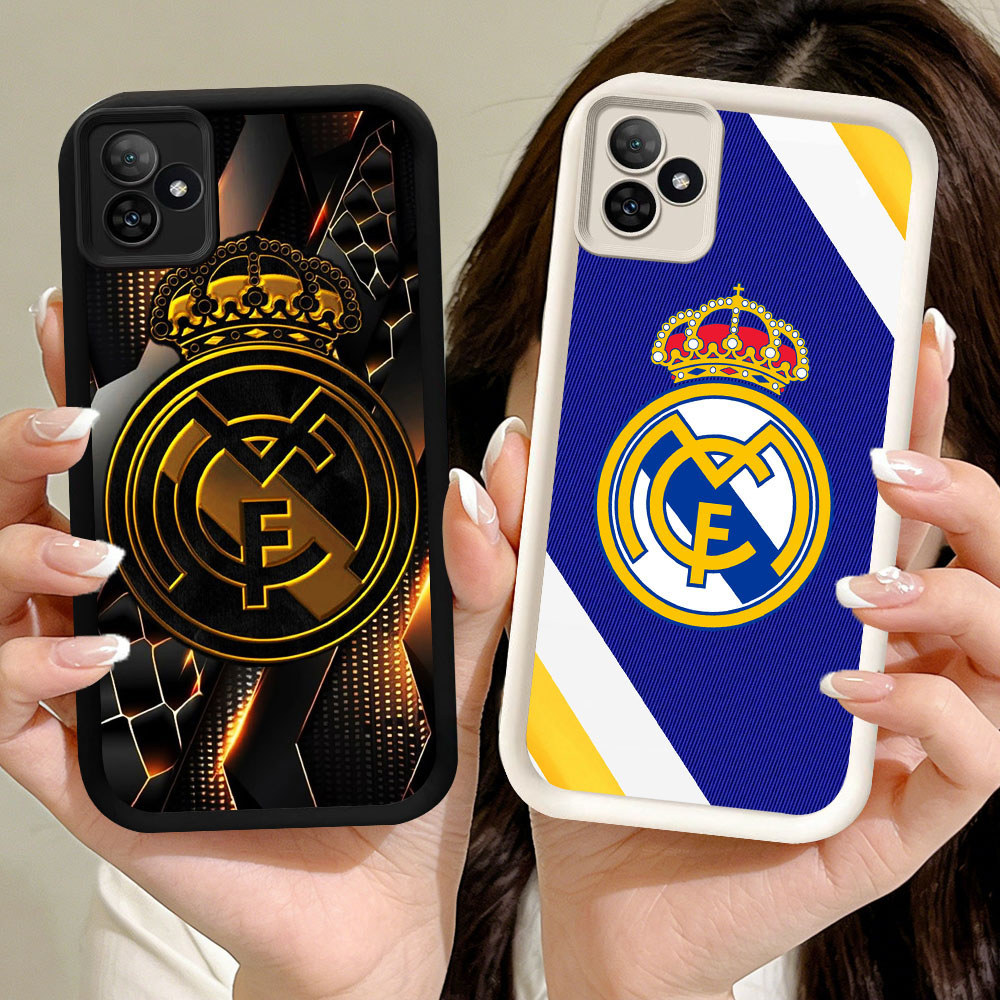 TT-22 Real Madrid Thin เคสโทรศัพท์ Realme Narzo Note SE 50 6 C53 GT NEO6 C63 N61 60 C61 C51 N53 5G