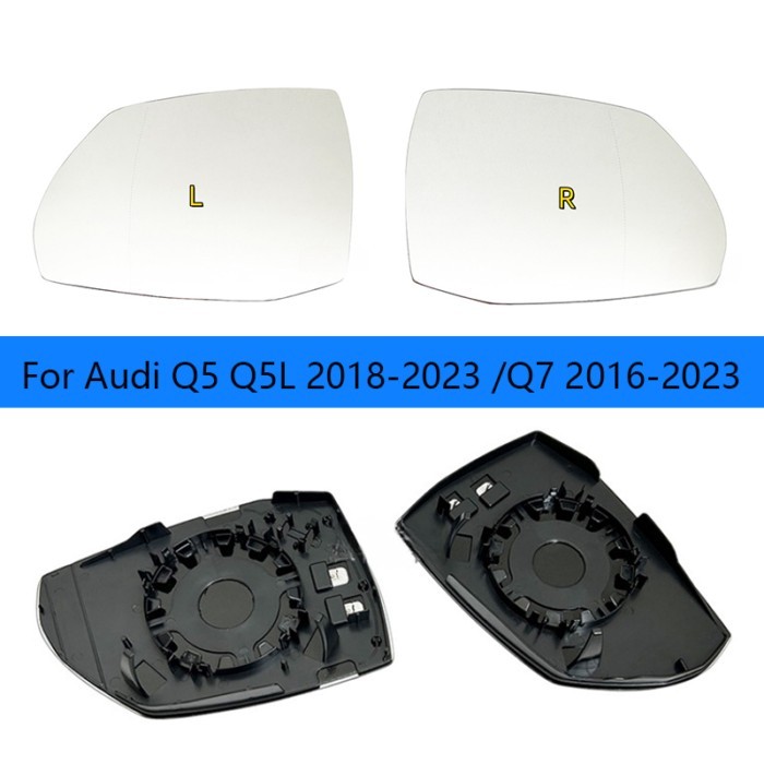 Car Mirrors For Audi Q5 Q5L 2018-2023 /Q7 2016-2023 lens Rear view mirror heating glass 4M0 857 535