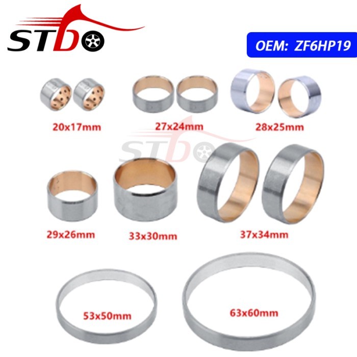 12Pcs/Set ZF6HP19 6HP21 Automatic Transmission Bushing Repair Kit For BMW  X3 X5 135i Z4 06-11 Car