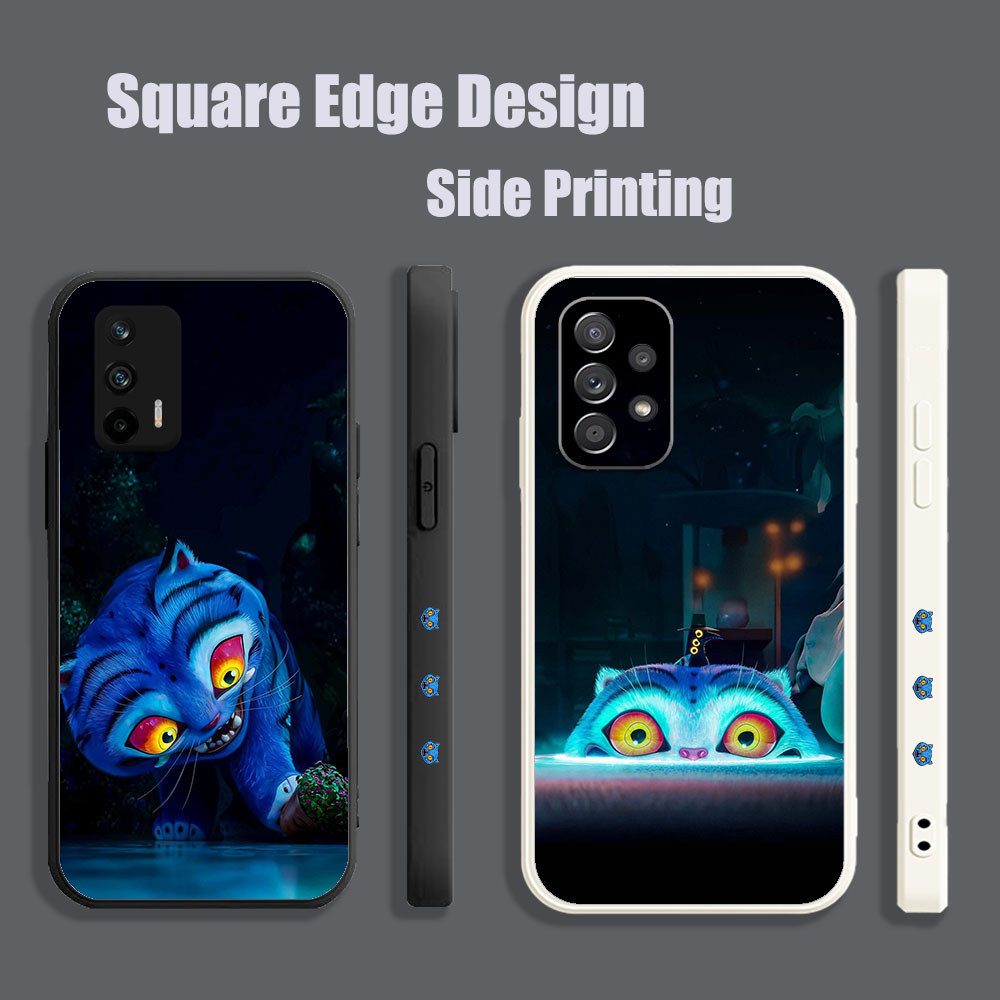 ปลอกสําหรับ OPPO A71 F9 Pro Reno6 Z Reno5 A94 A8 A31 2020 A1K A7X Derpy Tiger Kpop Demon Hunters OYZ