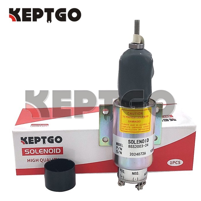 New 24V BSS2003-24 Shut Down Solenoid 2003-24E2U1B1S1A For Woodward