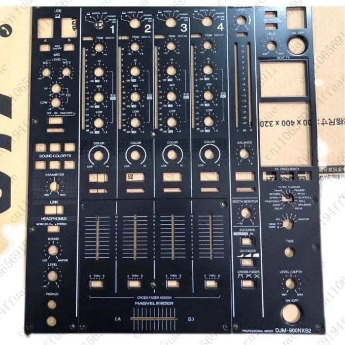 DJM700 800 850 900 Nexus SRT NXS2 2000 First Generation Nexus Panel Iron Plate