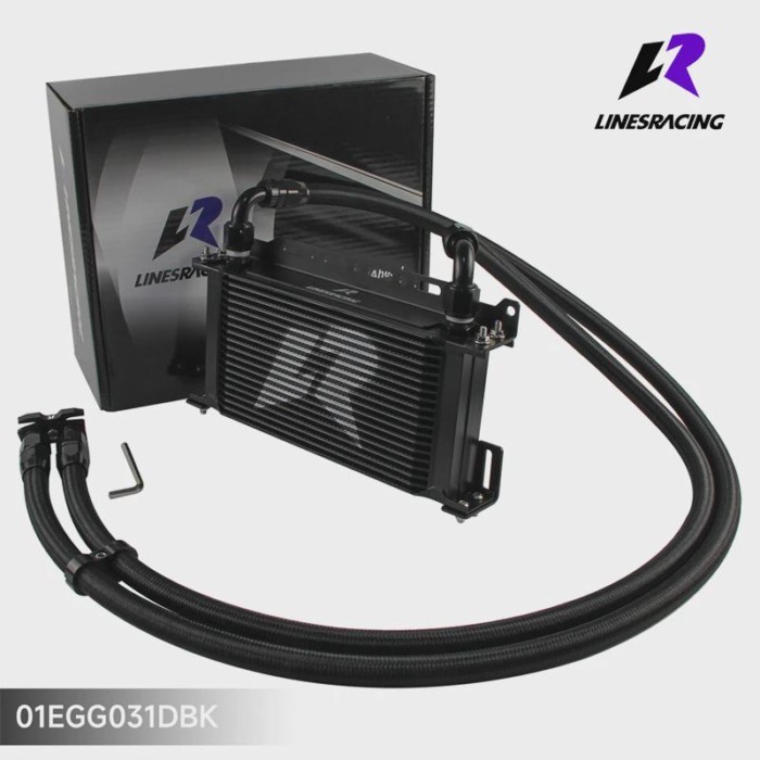 Oil Cooler AN10 19 Row Adapter w/ Bracket Kit For BMW E82 135i E36 92-98 M3-Euro E46 M3 E90 E92 E93