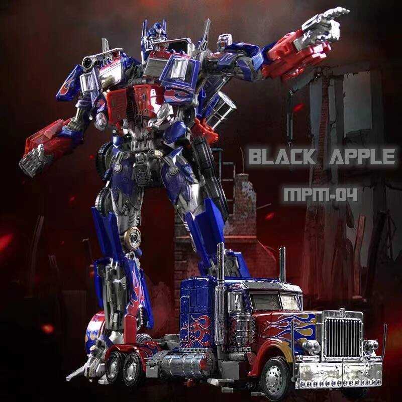 Stock In WJ M04 Transformation Black Thunder Leader M-04 OP Commander Weijiang Action Figure Robot