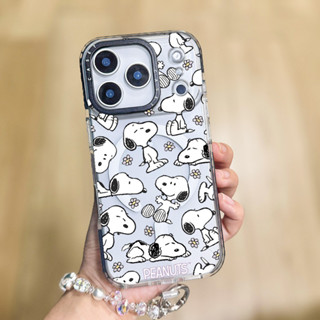 Screenful Snoopy Florals ไร้สายแม่เหล็กชาร์จสีสําหรับ IPhone…