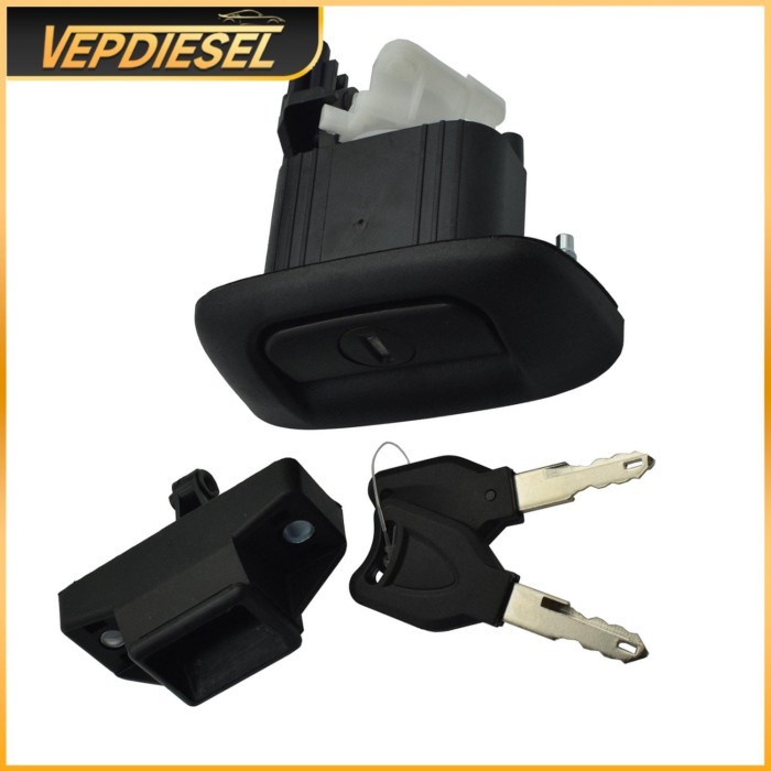 2Pcs Kit Tailgate Trunk Boot Lock & Latch For 7700791731 7700431773 7701472508 Renault Thalia I Log