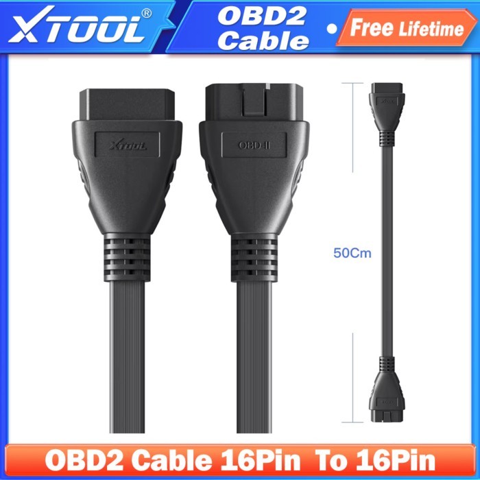 XTOOL Diagnostic OBD2 Cable Extension OBD2 Cable 16Pin Male To 16Pin Female obd2 Connector Diagnost