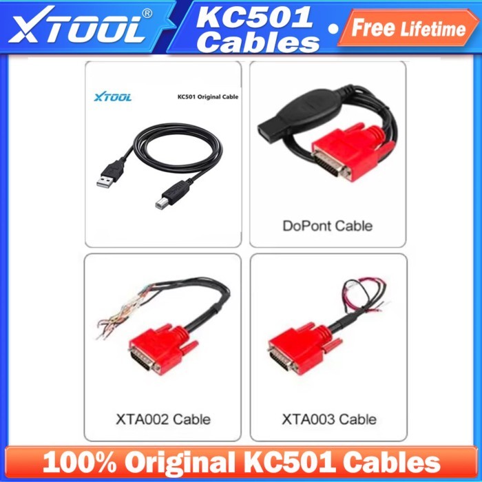 XTOOL 100% Original KC501 Cables For XTOOL X100 PAD3 For VW4&5th IMMO KC501 Cable