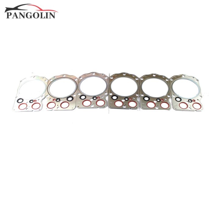 6pcs 6D24 6D24T Engine Cylinder Head Gaskets ME051714 for Mitsubishi FV517 Truck