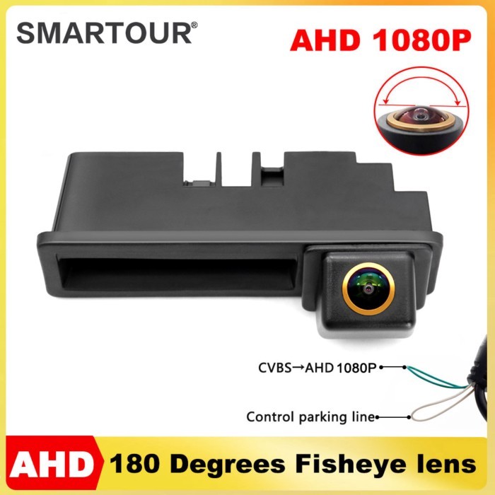 180° AHD 1920x1080P Vehicle Rear View Parking Car Monitor Camera for Audi A3 8P A6 C6 A1 Q7 A4 B7 B