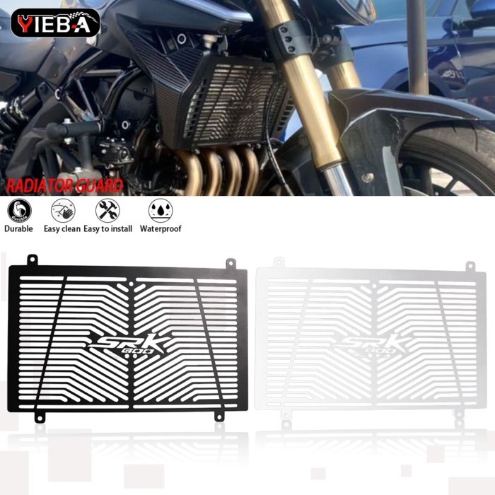 New Motorcycle Radiator Cover Grille Guard Protector For QJMOTOR SRK600 RR SRK 600 QJ600GS-3A SJ600