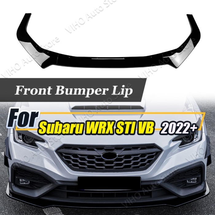 For Subaru WRX STI VB 2022-2025 Car Front Bumper Splitter Lip Chin Spoiler Diffuser Bumper Body Kit