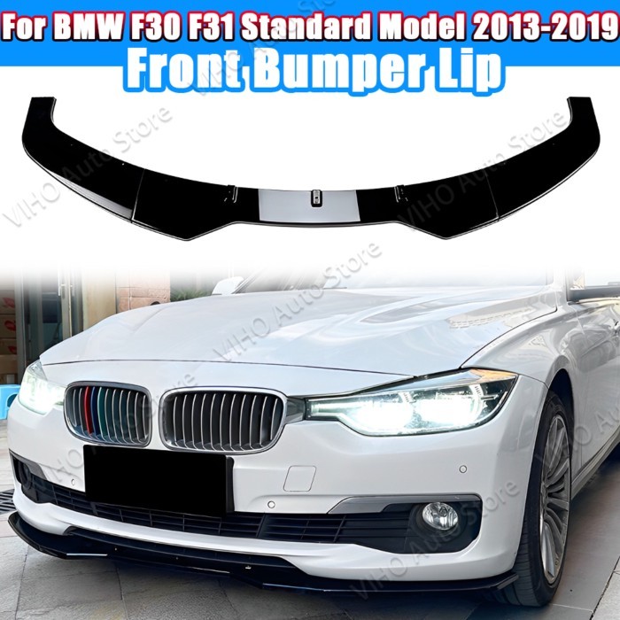 For BMW F30 F31 F35 Sedan Base Car Front Bumper Lip Lower Spoiler Splitter 316i 318i 320i 328i 330i
