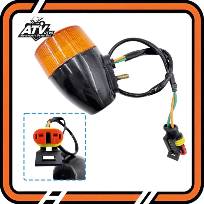 Original Turn Signal Lamp Cornering Lamp Assy For Kazuma K/GT 500CC Stels 500CC Jaguar 500 J500 LN0