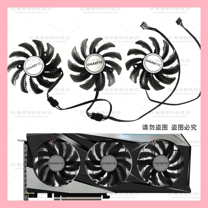 GIGABYTE/Gigabyte RTX3050 3060 3060ti Gaming Oc Magic Eagle กราฟิกการ์ดพัดลมระบายความร้อน