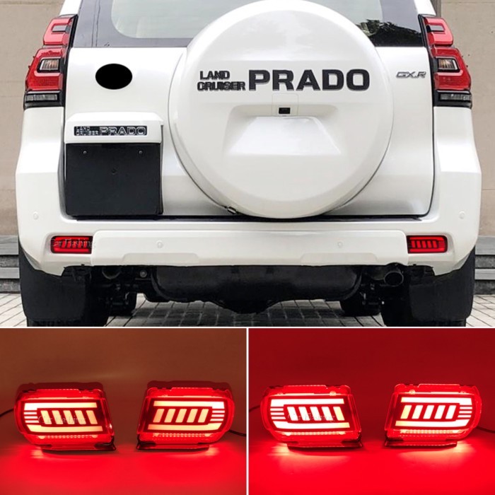 LED Rear Lights For Toyota Land Cruiser Prado LC120 Fj120 120 150 LC150 FJ150 GRJ150 2010 - 2020 Re