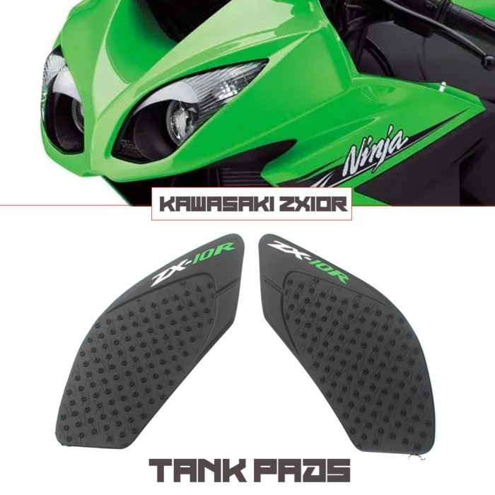 For Kawasaki ZX-10R 2008 2009 2010 ZX10R ZX 10R 08-10 Motorcycle Sticker Anti slip Fuel Tank Pad 3M
