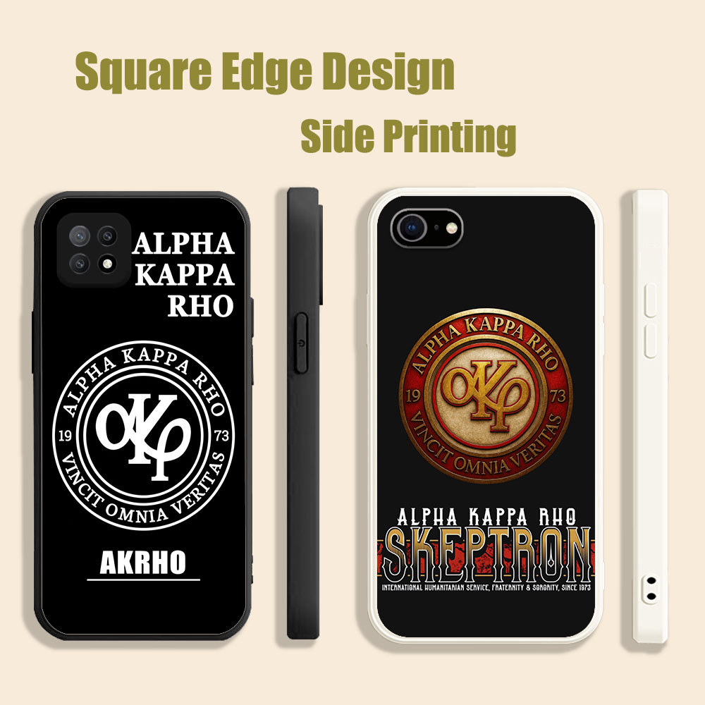 SAMSUNG สําหรับSamsung Galaxy A01 A02 F12 A20 A30 A53 A32 A22 Alpha Kappa Rho Akp Skeptronโลโก้Akrho