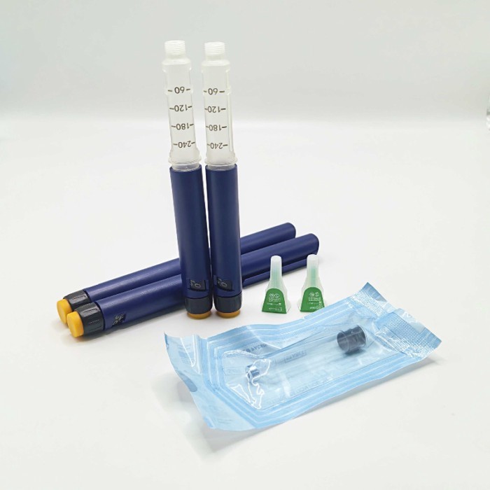3ml Dose Control Injection Rotating Press Injection Pen  Adult Home Disposable Injection Pen