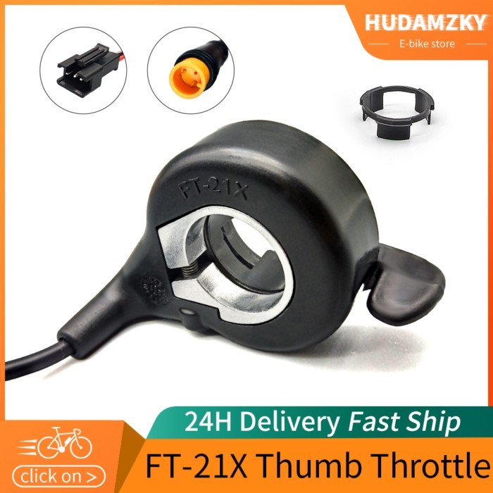 Ebike Finger Thumb Throttle  WUXING FT21X  Throttle 36V 48V 52V 72V Electric Bicycle Scooter Conver