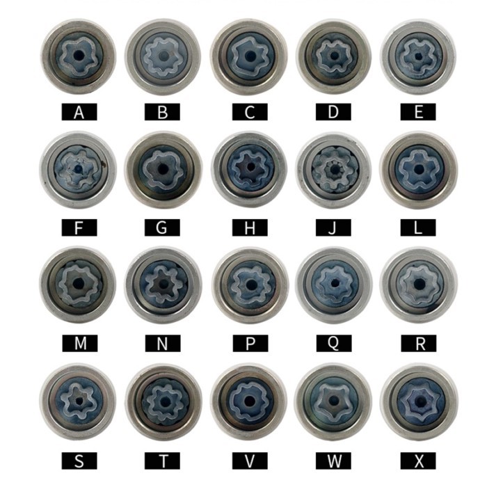 1Pcs Tire anti-theft screw disassembly tool key sleeve For Audi A1 A5 A3 A4L A6L A7 Q3 Q5 A8 TT R8