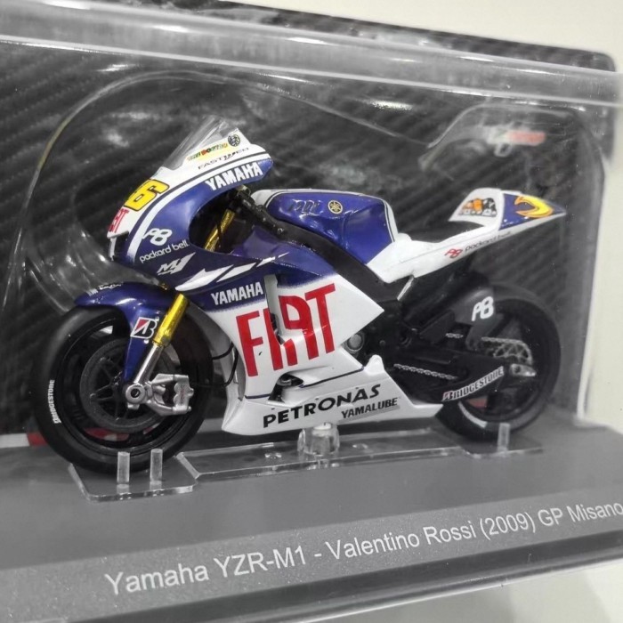 IXO 1/18 Yamaha YZR M1 Valentino 2009 GP MISANO Rossi รถจักรยานยนต์