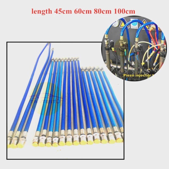 45cm/60cm/80cm/100cm Resistant Pressure 2500bar CRIN Injector Pump Testing Repair Tube Pipe