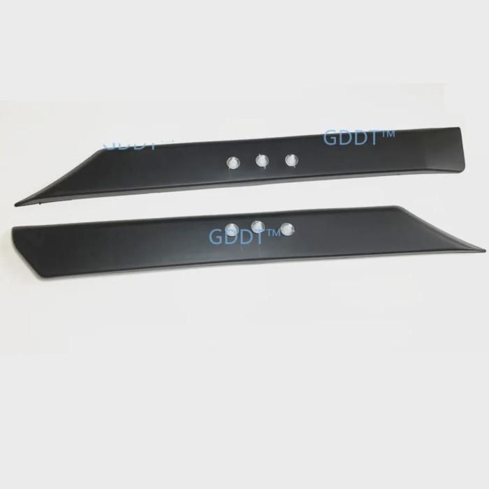 Pair 2 Pieces 2007-2011 Tire Rubber For Pajero V97 Rear Door Protect For Montero V93 Tail Door Cove