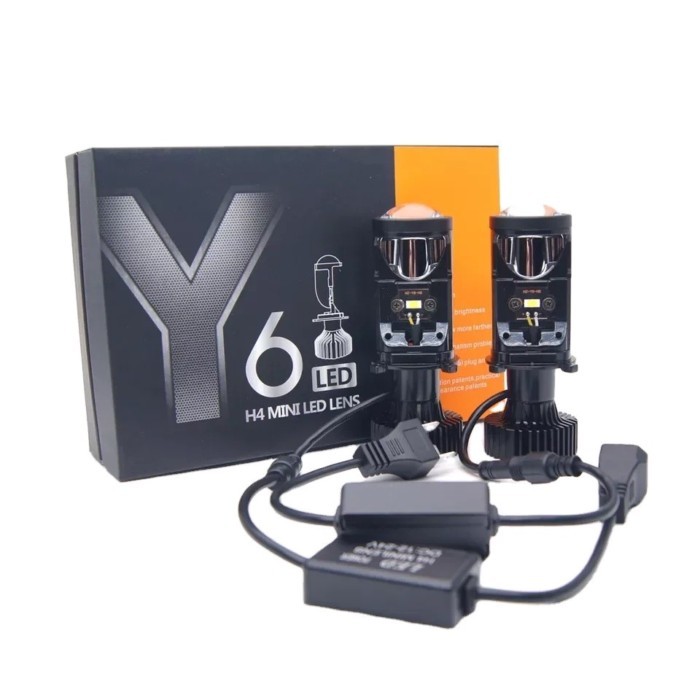 Car accessories 80W 8000LM Y9 Y7 Y6 Y8 T9 GT4 H4 Led Projector Lens Bulb Motorcycle Led Headlight b