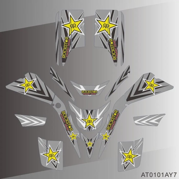 for BLASTER 200 YFS 200 Blaster200 YFS200 1988 - 2006 1990 1994 1998 2000 2002 Graphics Decals Stic