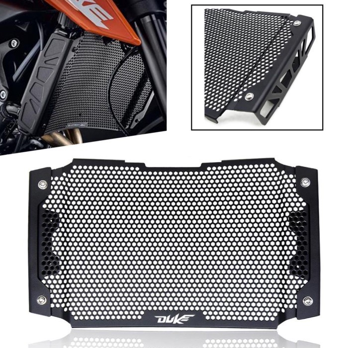 For KTM DUKE 790 DUKE 790DUKE DUKE790 2018 2019 Motorcycle Aluminum Radiator Guard Grille Cover Pro