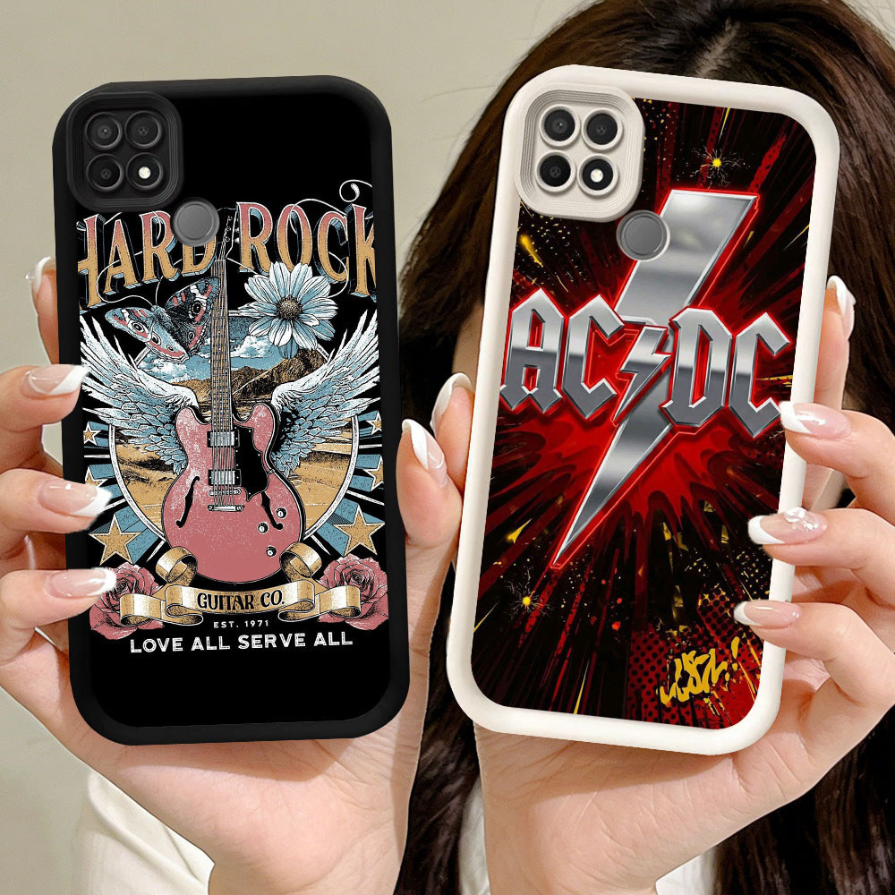 TT-11 แฟชั่น Rock Band เคสโทรศัพท์บาง Realme Narzo C21Y 8S C25Y C25S C12 8 30A C21 C15 C25 20 Pro 5G