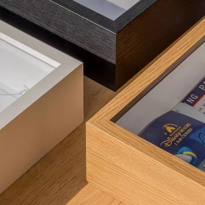 Hollow Earth Memorial Map Time Fragments Ticket Stub Storage Photo Frame Concert Ticket Travel Postc