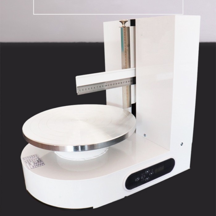 Round Cake Cream Coating Filling Machine Birthday Cake Spreading Machine Bread Cream Decoration Spr