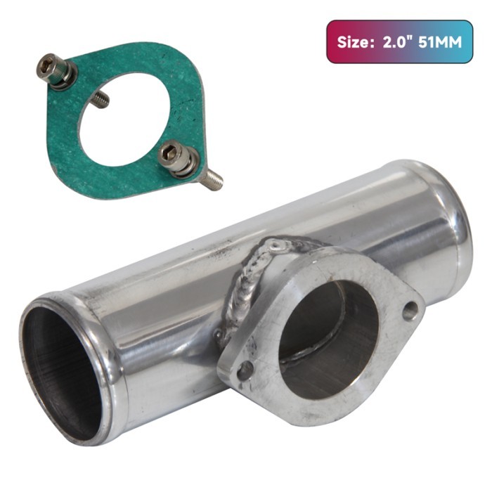 51mm 2" Aluminum TYPE-S/RS/RZ Turbo Blow Off Valve BOV Flange Adapter Pipe