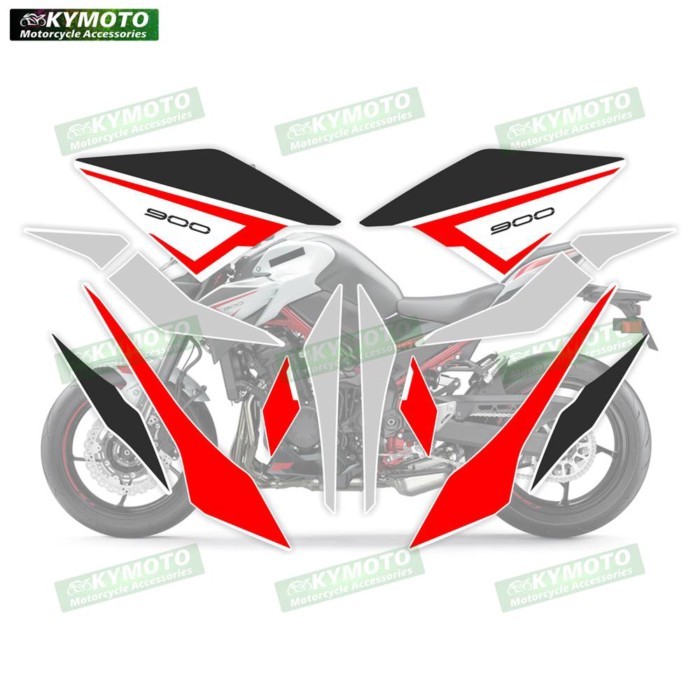 For Z900 Z900 ZR900-F ZR900F motorcycle accessories stickers fairing decals full car kit protection