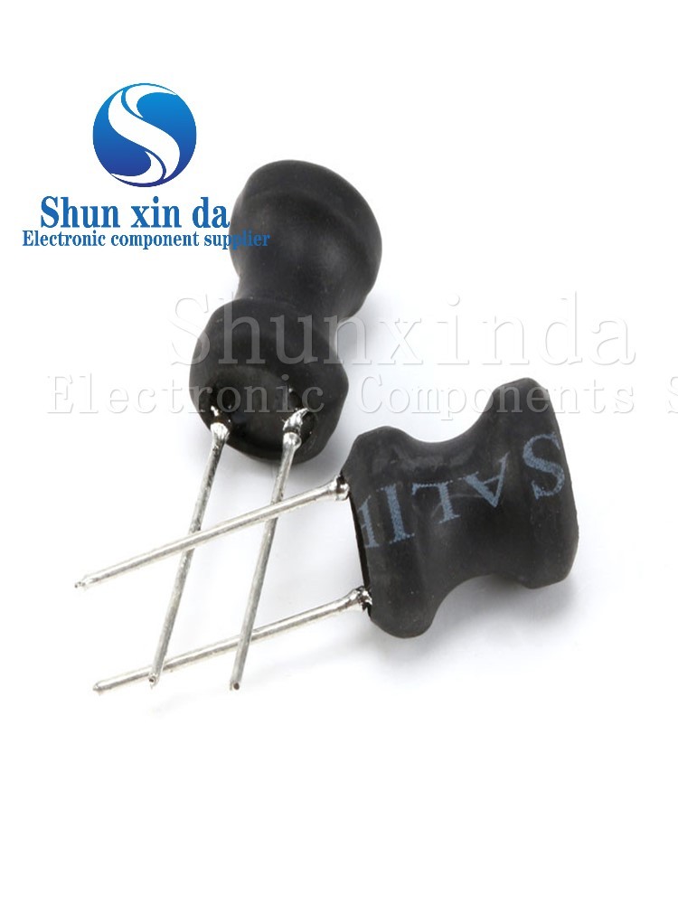10pcs 0608 0810 0912 I-shape Power Inductor Inductingance ทองแดง Coil 6*8 มม.8*10 มม.9*12 มม.1/2.2/3