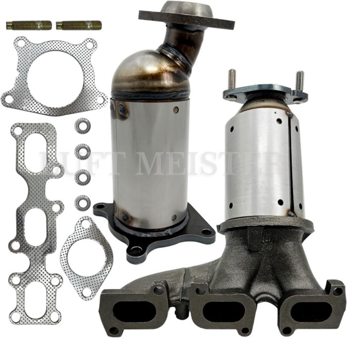 2PCS Catalytic Converter For Ford Edge 3.5L&3.7L Explorer 3.5L Lincoln MKX 674-615 BT4Z-5G232-C BT4