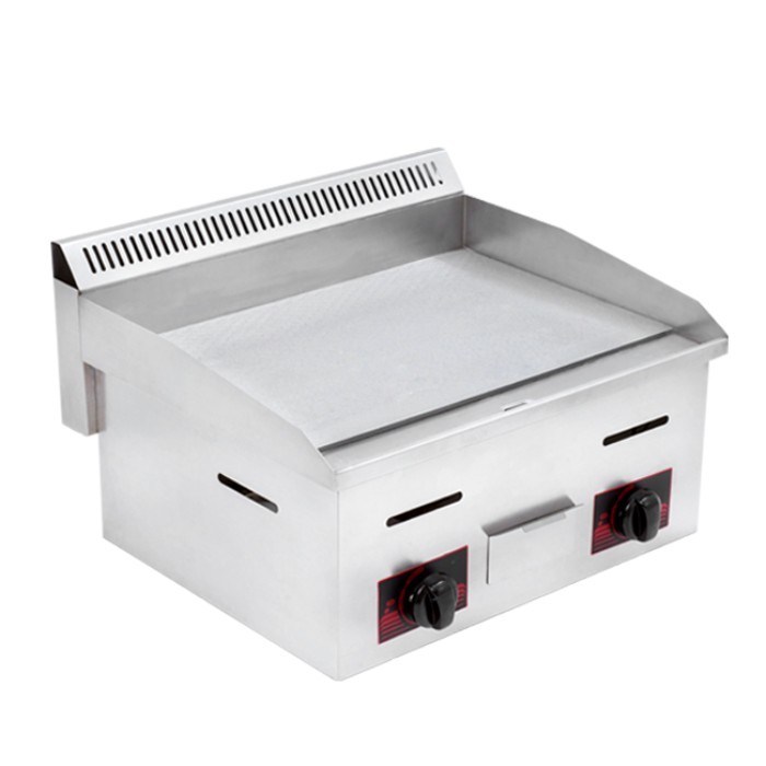 Stainless-steel Gas Griddle Meat  Griddle  Pancake Stove Desktop Restaurant Service