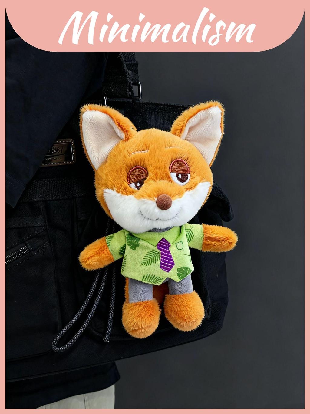 น่ารัก Judy Nick Sloth Sloth และ Benjamin พวงกุญแจตุ๊กตาสําหรับเด็กของขวัญและกระเป๋าตกแต่ง