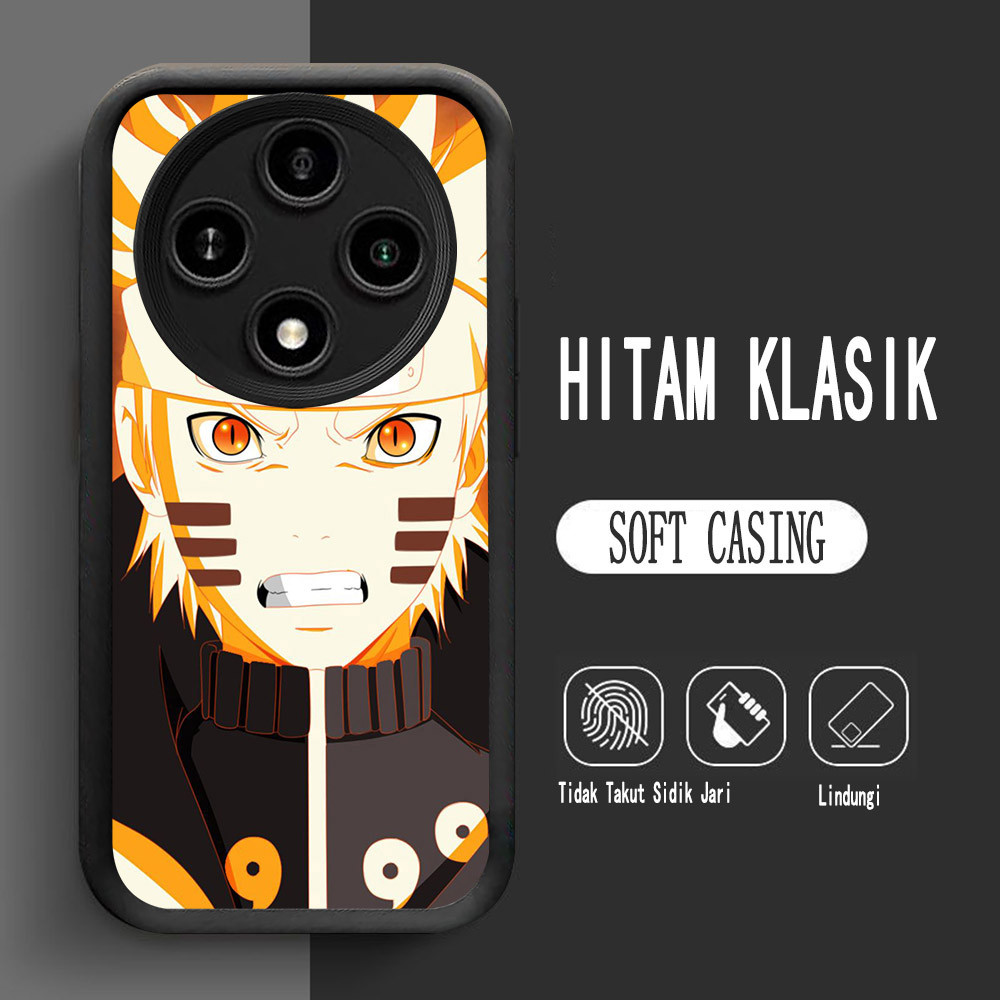 เคสสําหรับ Xiaomi POCO X3 A3X Redmi 14C X7 C61 A3 C75 Pro 5G Soft L-16 Naruto