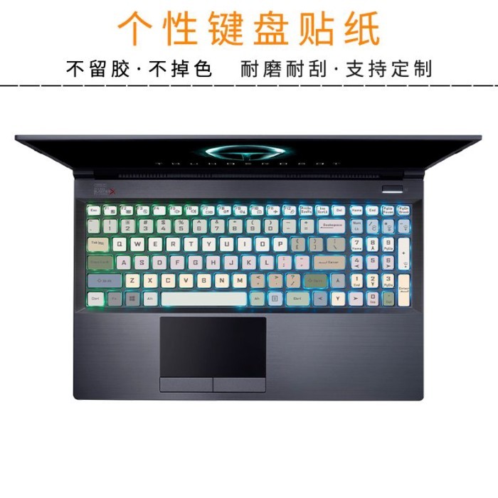 911MP Thor P1 PLUS Yewang 911M/GT/MP/Targa/PRO ชุดสติ๊กเกอร์แป้นพิมพ์แล็ปท็อป