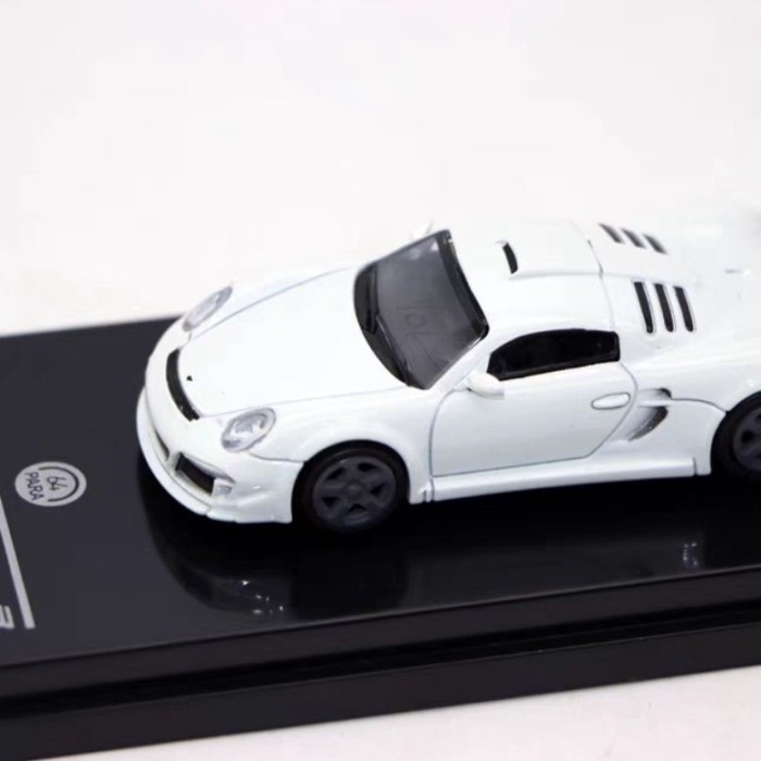 Para64 1/64 RUF CTR3 Clubsport 911 Ultimate Frog King รถสปอร์ตรุ่นตกแต่ง Out of Print Car Model