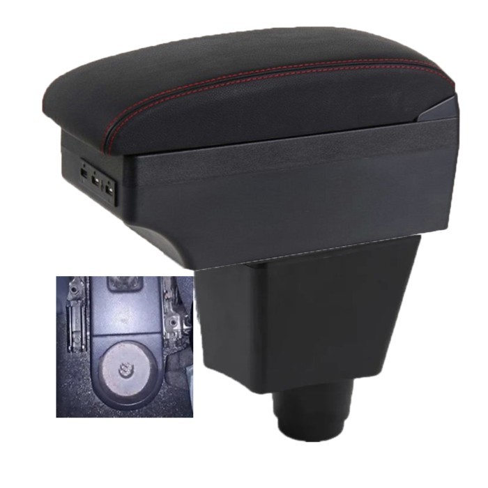 For Dacia Dokker Armrest Box Logan 2 Universal Car Central Armrest Storage Box modification accesso