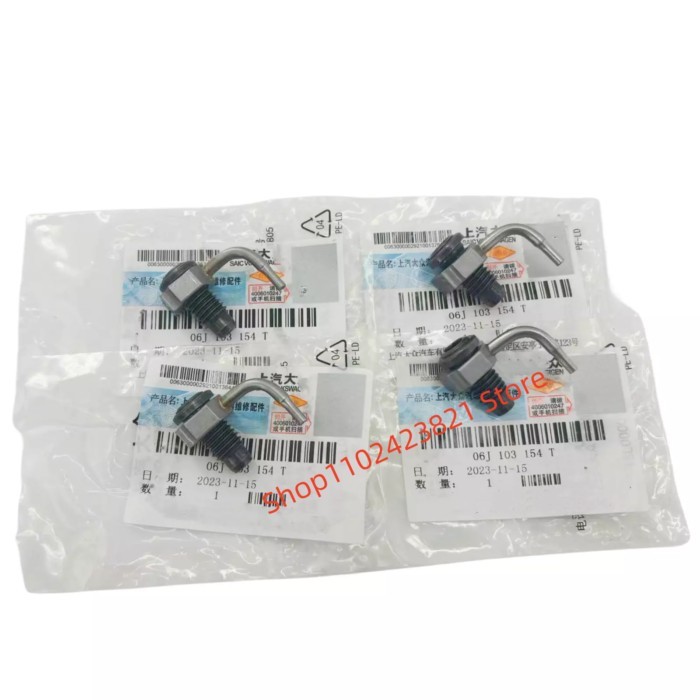 New 06F 103 154 4Pcs Engine Gasline Oil Nozzle For AU-DI A3 Q3 TT V-W Passat Golf Jetta CC EA888 1.