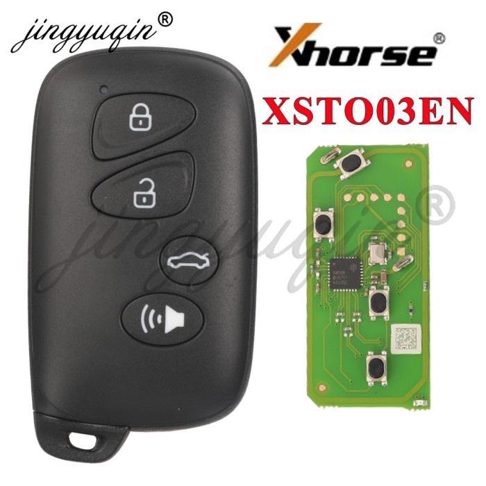 jingyuqin XSTO03EN Xhorse VVDI for Toyota Style Global Version XM38 Universal Car Remote Blank Key