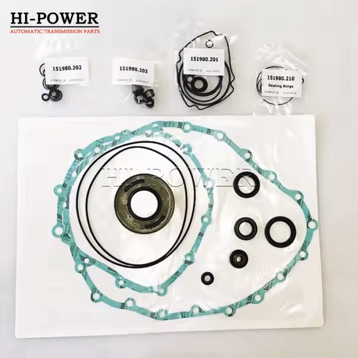 0AW OAW Auto Transmission Overhaul Rebuild Kit For VOLKSWAGEN AUDI Gearbox Oil Seal Repair Kit