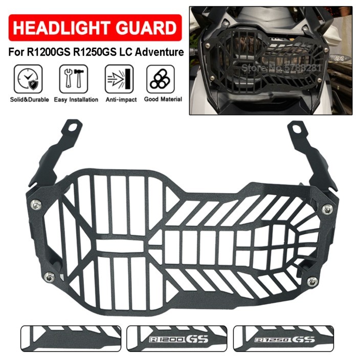 Motorcycle Headlight For BMW R1200GS R1250GS R1200 Adv LC R1250 GS1250 2014-2023 Protector Guard Gr